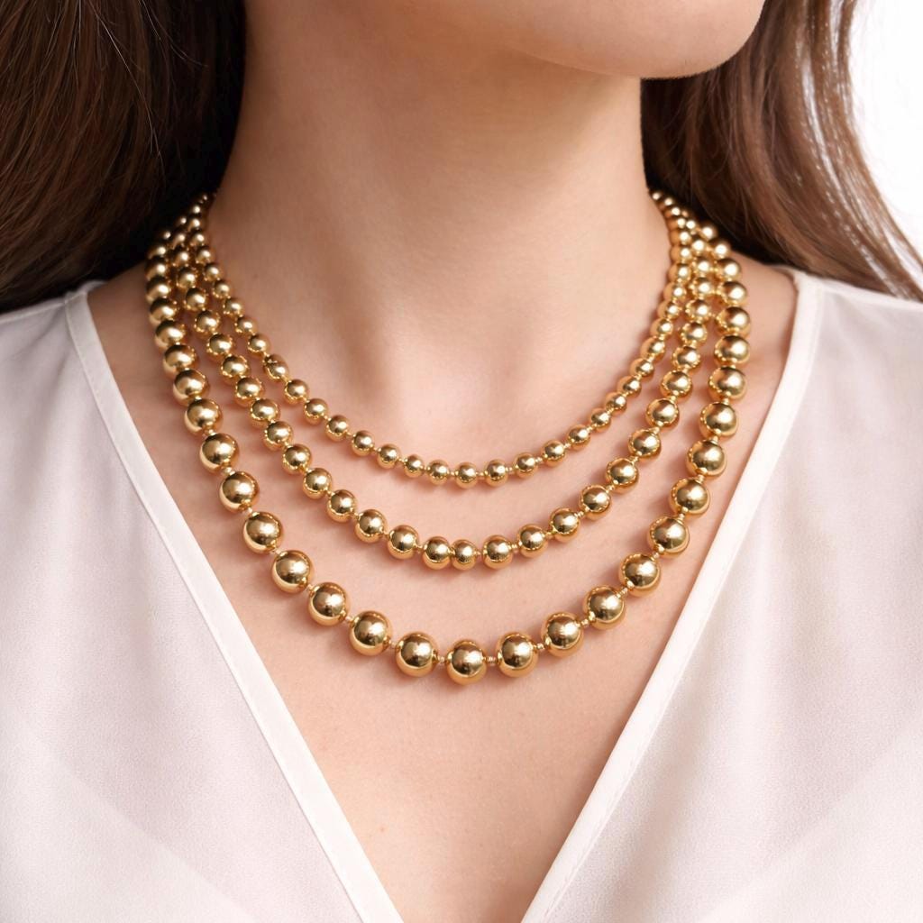 4 Anneaux Plaqué Or 8 Mm Pour Bracelet Ou Collier - Neuf Avec étiquettes - Marque Kd89