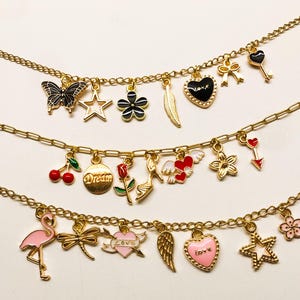 Custom Charm Bracelet for her, design your charm bracelet,personalized your charm bracelet,gift for her