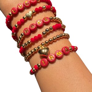 Custom Name Beaded Bracelet: Handcrafted Personalized Jewelry