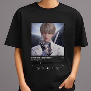 Xavier Spotify Love And Deepspace Unisex Oversized T-shirt
