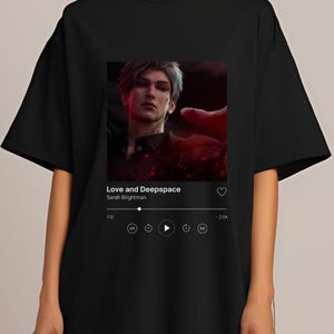 Sylus Spotify Love and Deepspace Unisex Oversized T-shirt