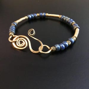 Blue Boho Handcrafted Bracelet