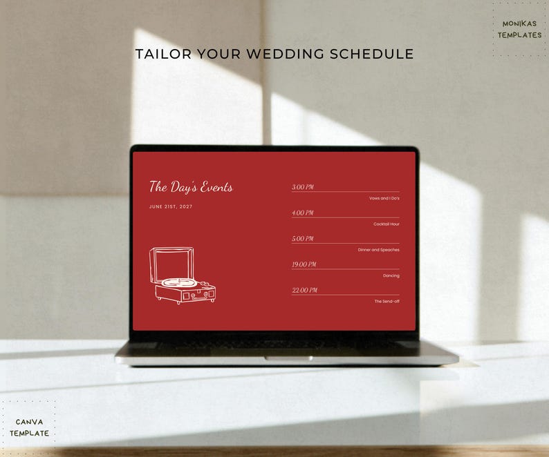 Modern minimalist wedding website template with interactive RSVP