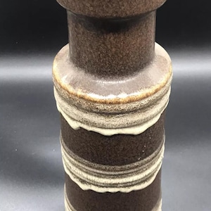 Scheurich 205-32 Vase fat Lava west German pottery wgp mid century