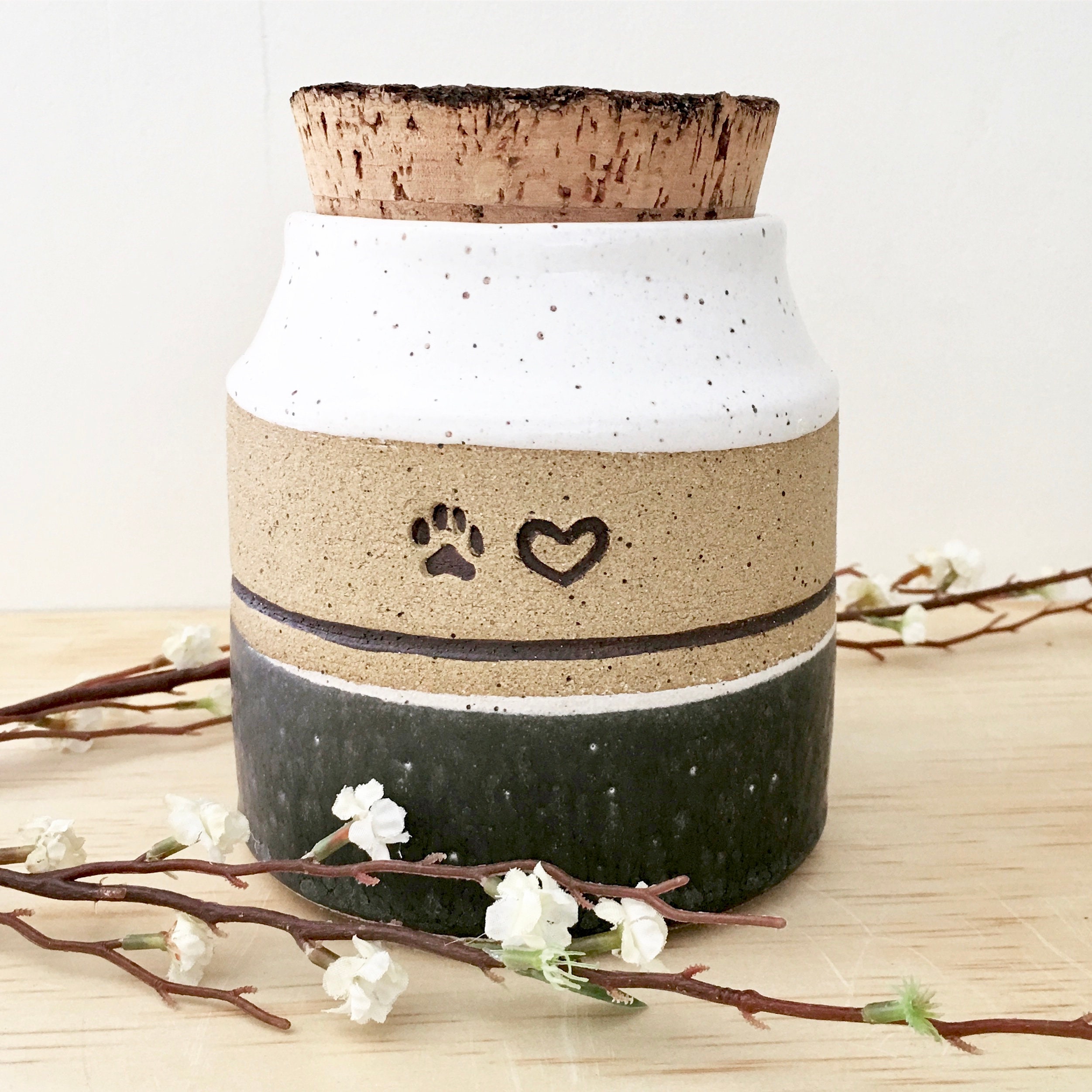 Cremation Urn LARGE Pet Urn Personalized Custom Handmade ...
