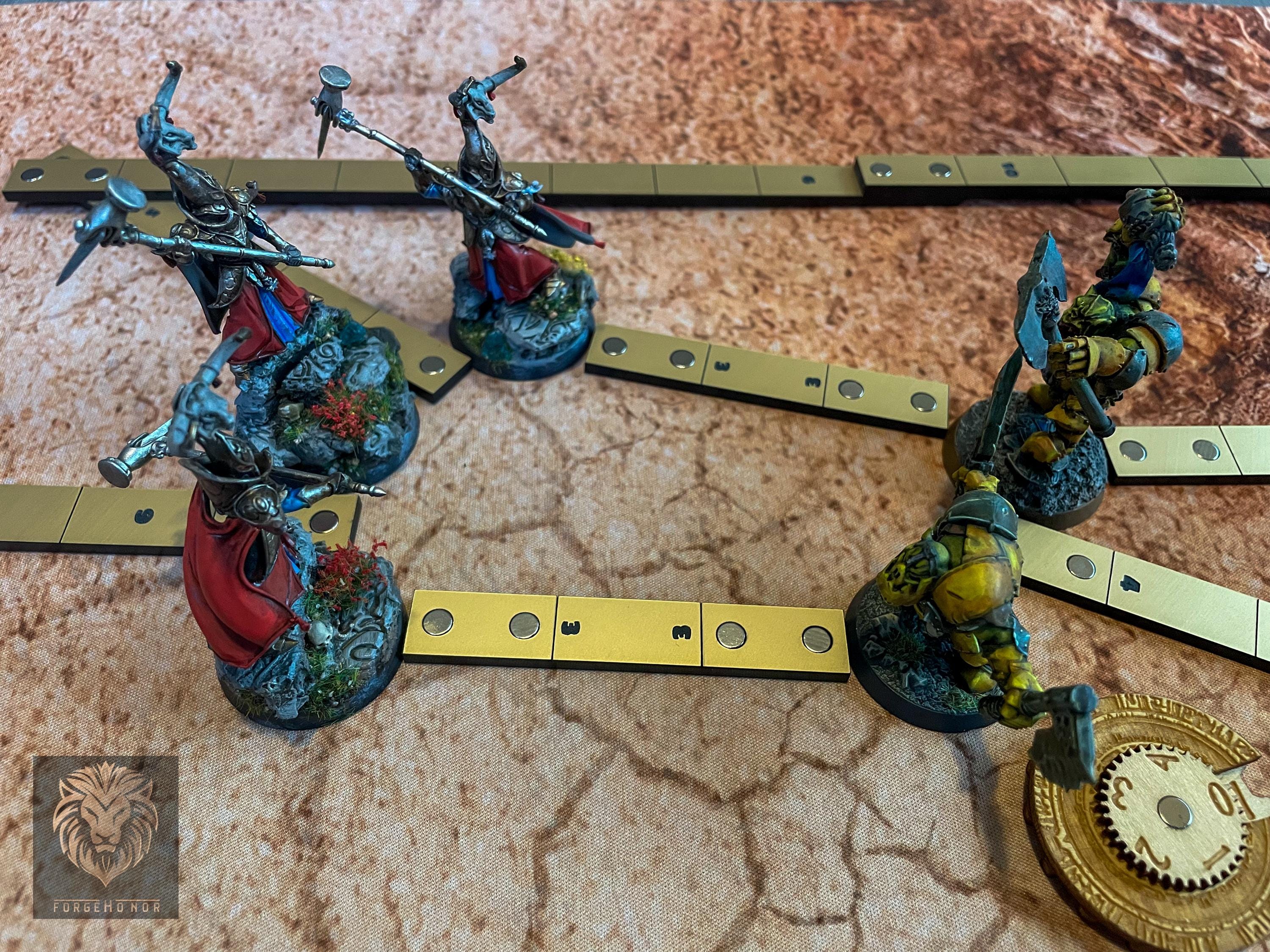 Measuring Tools Set | 13pc Modular Magnetic Gauges | Warhammer 40k Aos ...