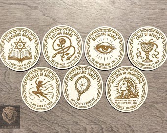 Slaanesh Temptation Tokens