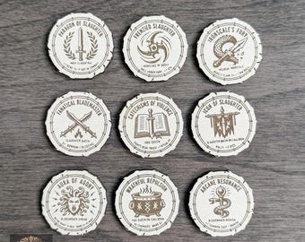Dochters van Khaine Exalted Ability Token Set