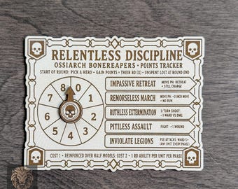 Ossiarch Bonereapers Onverbiddelijke Discipline Tracker