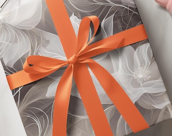 Elegant Floral Wrapping Paper: Eco-Friendly Gift Wrap