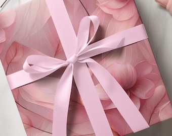 Floral Wrapping Paper: Elegant Flower Design Gift Wrap
