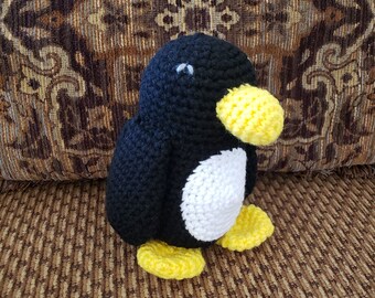 Penguin Stuffed Animal Crochet Toy/ Amigurumi Plush Doll/ Handmade Toys/ Stuffed Penguins/ Gift For Kids/Birthday/Baby Shower