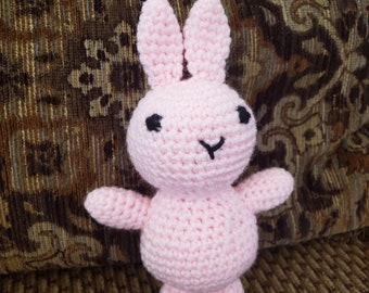 Bunny Rabbit Stuffed Animal Crochet Toy/ Amigurumi Plush Doll/ Handmade Toys/ Easter/ Gift For Kids/Birthday/Baby Shower