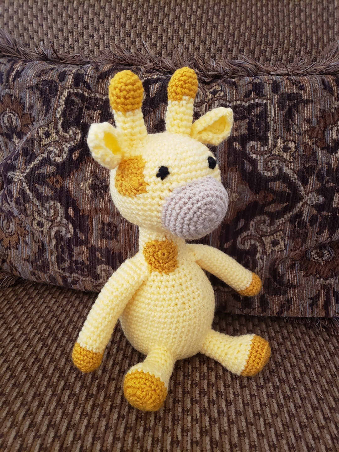 Crochet Giraffe Stuffed Animal / Zoo Animals/ Crochet Doll / Etsy