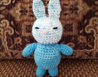 Bunny Rabbit Stuffed Animal Crochet Toy/ Bunnies/Rabbits/ Amigurumi Plush Doll/ Handmade Toys/ Easter/ Gift For Kids/Birthday/Baby Shower