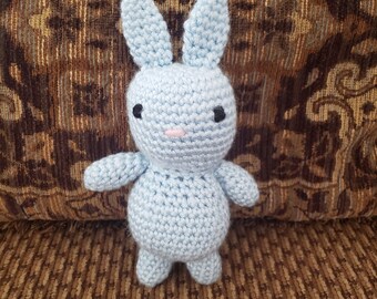 Bunny Rabbit Stuffed Animal Crochet Toy/ Bunnies/Rabbits/ Amigurumi Plush Doll/ Handmade Toys/ Easter Bunny/ Gift For Kids/ Baby Shower