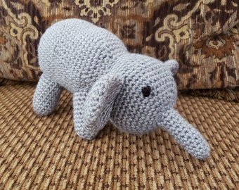 Elephant Stuffed Animal / Crochet Doll / Amigurumi Toy/ Handmade Toys/ Gift For Kids/ Birthday/ Baby Shower/Plushie Elephants