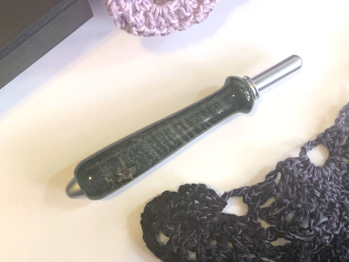 Conjunto de gancho de ganchillo intercambiable con mango de | Etsy