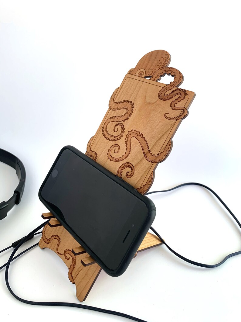 Octopus Smart Phone and Tablet Stand Etsy