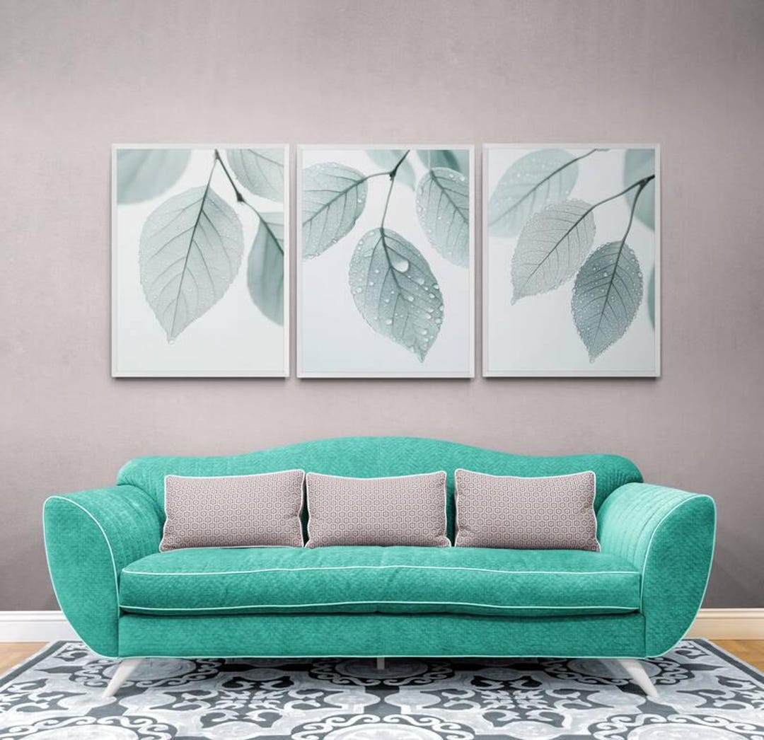 Botanical Wall Art - Botanical Prints Set of 3 - Botanical Artwork ...