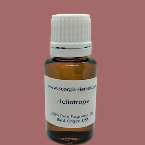 Heliotrope Fragrance Oil  100% Pure Prem Grade, Soap Making, Diffusers,  Perfumes, Skin Care, Bath and Body, wedding favors, aroma bracelets