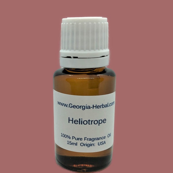 Heliotrope Fragrance Oil  100% Pure Prem Grade, Soap Making, Diffusers,  Perfumes, Skin Care, Bath and Body, wedding favors, aroma bracelets