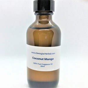 Coconut Mango Fragrance Oil Premium Grade for Soap Making, Candles, diffuser
