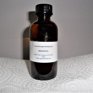 Magnolia Fragrance Oil 100% Pure Fragrance, floral scent, wax melts, candle making, soap making, crafts, premium fragrance