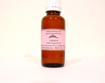 Tuberose Essential Oil for Crafting 100% Polianthes tuberosa Cost Effective for Soap Making and Candles