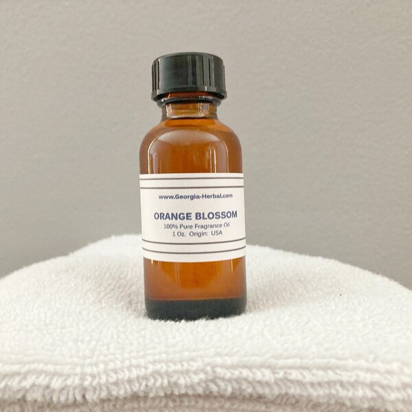 Orange Blossom Fragrance Oil Premium Grade 100 % Pure Aroma Jewelry, Bath Bombs, Oil Warmers, Candles, Soap Making