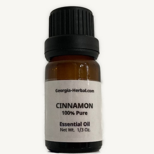 Cinnamon Bark 100% Pure and Natural Essential oil Aroma Jewelry, Bath Bombs, Oil Warmers, Candles, Soap Making