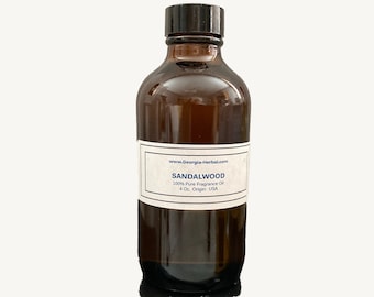 Sandalwood Fragrance Oil 100% Pure for use in perfumery, Aroma Jewelry, soaps, candles, and diffusers, warmers, wholesale, gender neutral