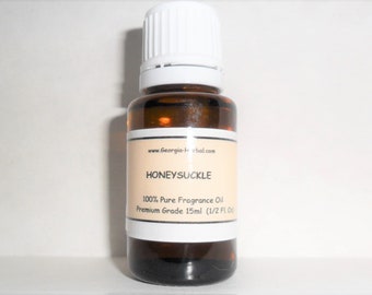 Honeysuckle Fragrance Oil 100% Pure for Soap Making, Candles, Warmers, Housewarming  SPA  Gifts, Diffusers, Home Sprays, Wax Melts