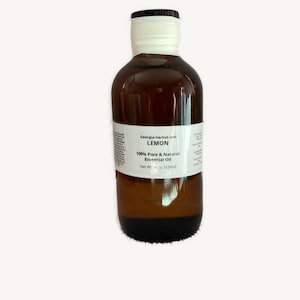100% Pure Lemon Essential Oil: Cold Pressed, Therapeutic Grade