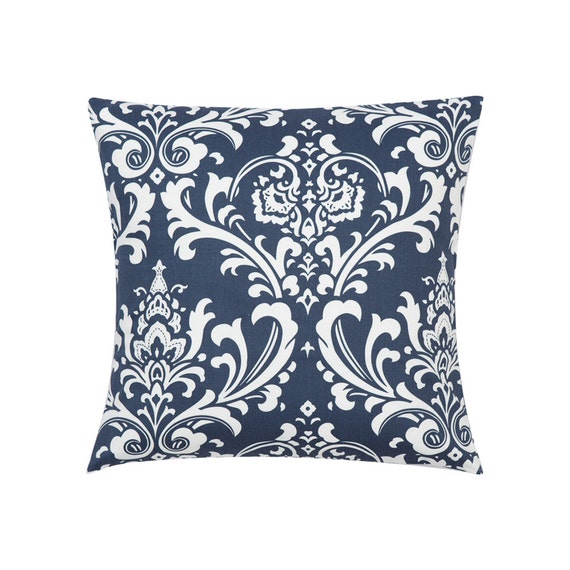 Items similar to NAVY Pillow Cover.Decorator Pillow Cover.Home Decor