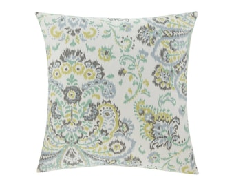 Floral Damask Pillow Cover