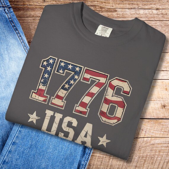 1776 Independence Day T-shirt, 4th of July Tee, Patriotic Shirt, Independence Day Tee, America Shirt, 1776 4th July Tee, Shirt for 4th July