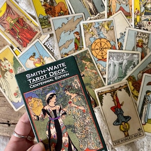 RARE Smith Waite Tarot Deck Centennial Edition | 2013 | Collector’s Tarot Deck | Classic Rider-Waite Reprint