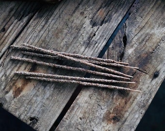 WHITE SAGE INCENSE Hand Formed Slow Burning Long Lasting Natural Sticks Long