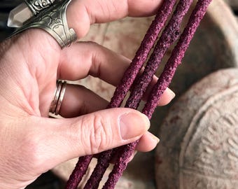 DRAGONS BLOOD FRANKINCENSE Hand Rolled Artisan Resin Incense