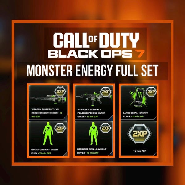 Monster Energy Accessory - Etsy