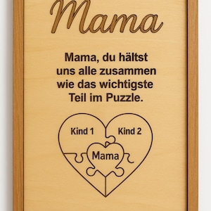 Hochwertiger Bilderrahmen für Mamas oder Papas