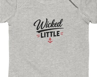 Body para bebé Wicked Little / Regalo para recién nacidos de Nueva Inglaterra y Boston