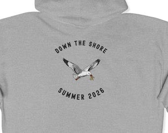 Jersey Shore Seagull Zip Hoodie