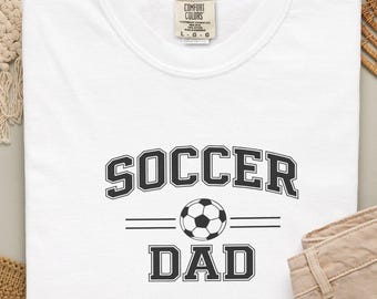 Soccer Dad T-Shirt | Vintage Soccer Ball Graphic Tee