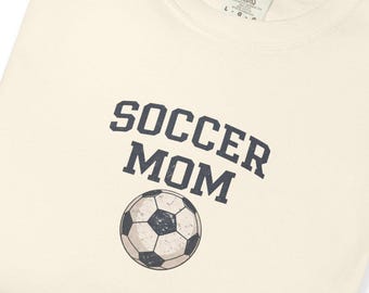 Soccer Mom Soccer Ball T-shirt | Team Mom Mother's Day Gift
