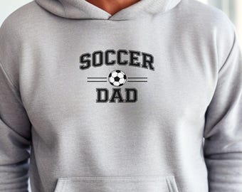 Soccer Dad Hoodie | Soccer Ball Graphic Pullover