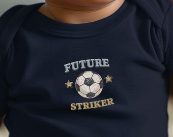 Future Striker Bodysuit | Baby Soccer Ball Graphic