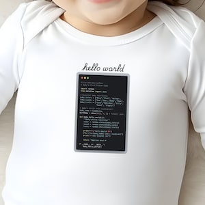 Tech-rompertje – Hello World Python Code Gift