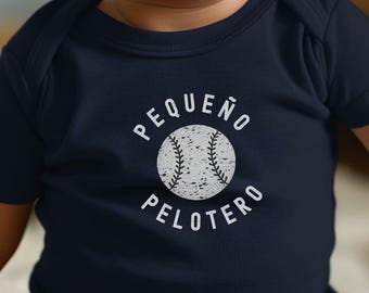 Baseball "Pequeño Pelotero" Baby Bodysuit